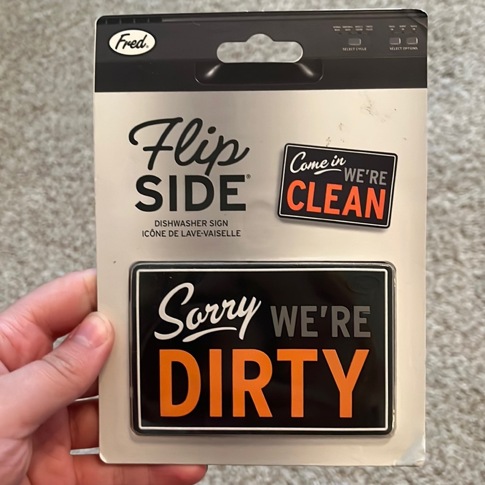 Cute Dishwasher Sign!